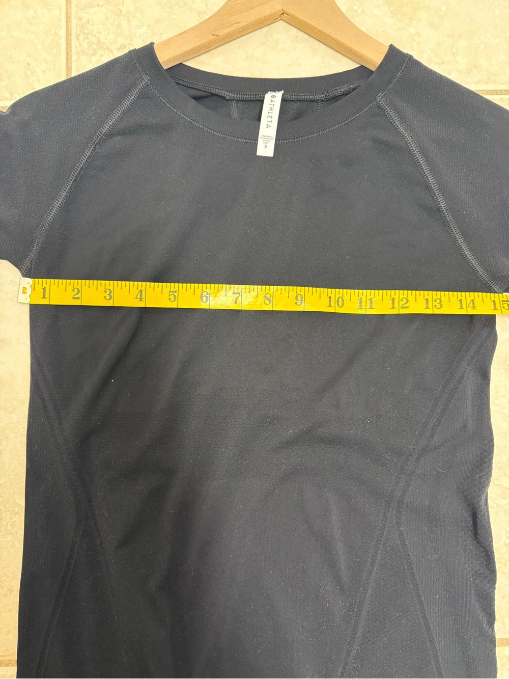 Athleta Momentum long sleeve top fitted athletic shirt Size Small - Picture 6 of 9